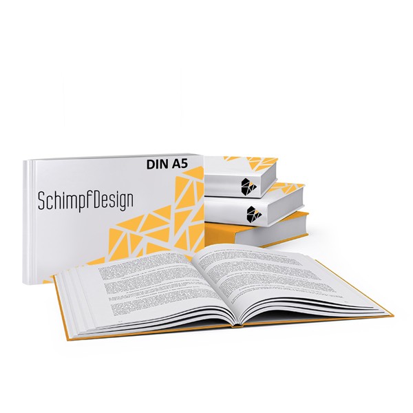 Kataloge DIN A5 quer - Hardcover