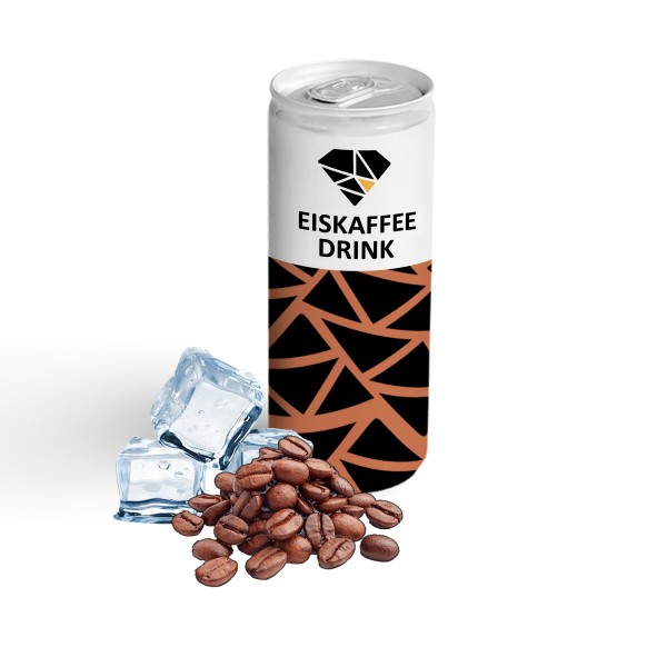 Eiskaffee, koffeinhaltiges Getränk in der Dose - Pfandfrei